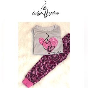 Baby Phat 2 piece Pajama Set